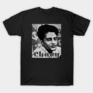 Charu Majumdar Naxalite Revolutionary Leader Black & White T-Shirt